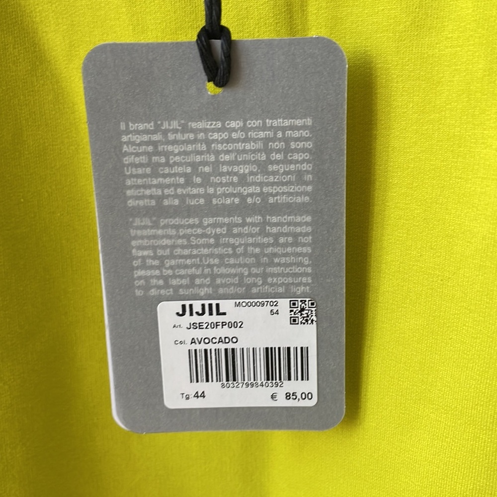 💚BNWT JIJIL Italian designer green statement sleeveless top - Picture 9 of 14